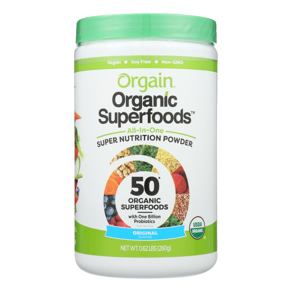 Orgain Organic Superfoods - Powder - 0.62 Lb. - Lakehouse Foods