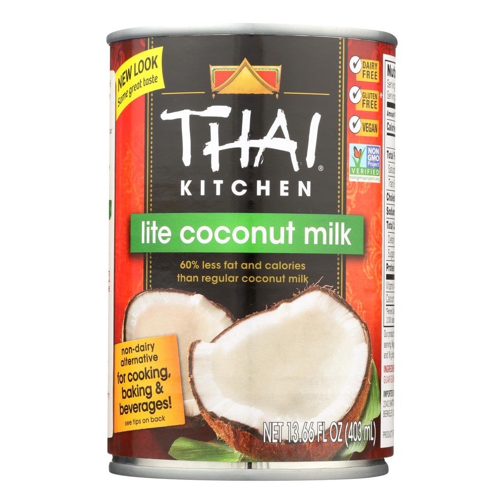 Thai Kitchen Lite Coconut Milk - Case Of 12 - 13.66 Fl Oz. - Lakehouse Foods