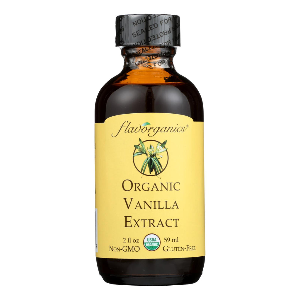 Flavorganics Extract - Organic - Vanilla - 2 Oz - Case Of 12 - Lakehouse Foods