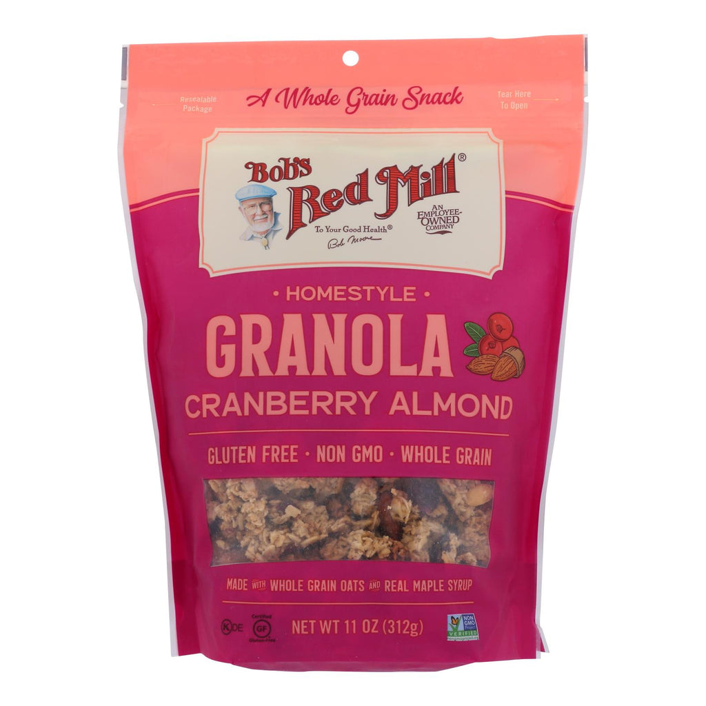 Bob's Red Mill - Granola Cranberry Almond - Case Of 6 - 11 Oz - Lakehouse Foods