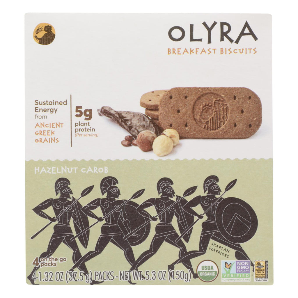 Olyra - Biscuit Hzlenut Carob - Case Of 6 - 5.3 Oz - Lakehouse Foods
