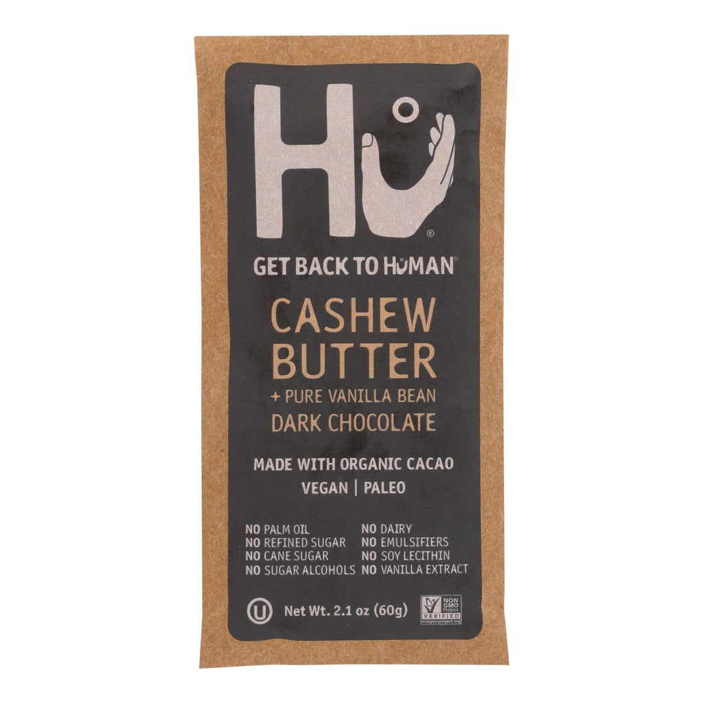 Hu - Dark Chocolate Bar Cashew Butter Vanilla - Case Of 12-2.1 Oz - Lakehouse Foods