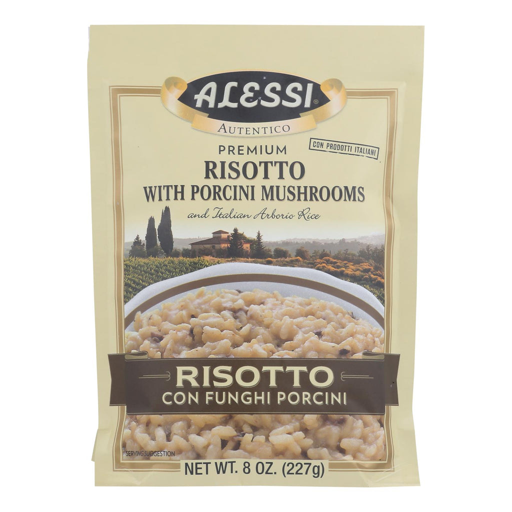 Alessi - Funghi Risotto - Porcini Mushrooms - Case Of 6 - 8 Oz. - Lakehouse Foods