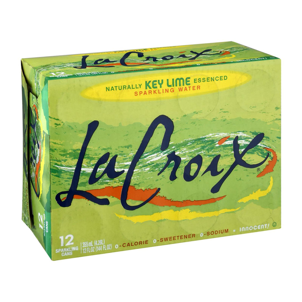 Lacroix - Sparkling Water - Key Lime - Case Of 2 - 12-12 Fl Oz. - Lakehouse Foods