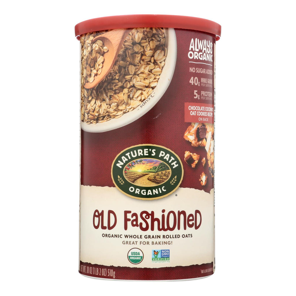 Nature's Path Oats - Old Fashioned - Case Of 6 - 18 Oz. - Lakehouse Foods