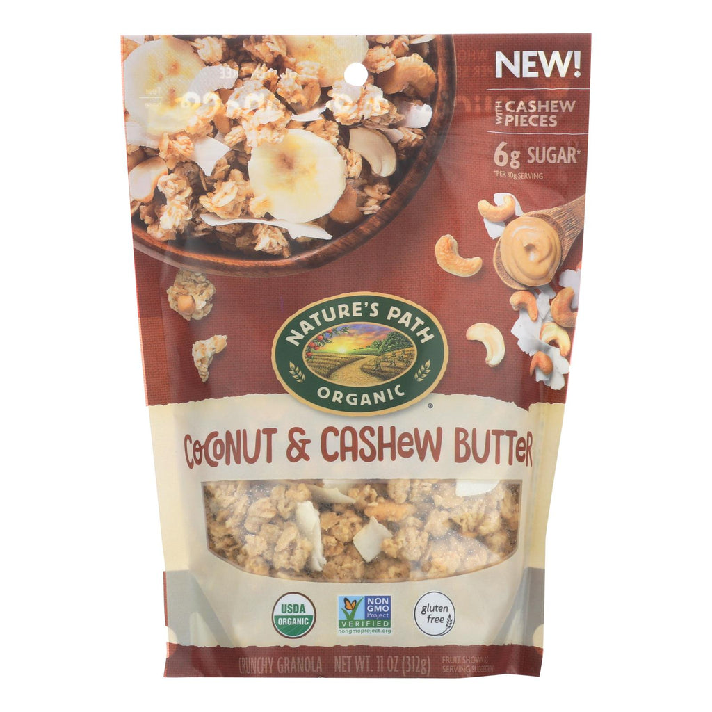 Nature's Path Granola - Organic - Coconut Cashew Butter - Case Of 8 - 11 Oz - Lakehouse Foods
