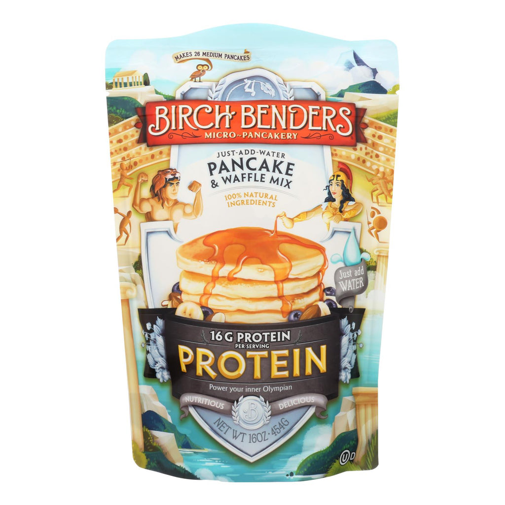 Birch Benders - Pancake And Waffle Mix - Protein - Case Of 6 - 16 Oz - Lakehouse Foods