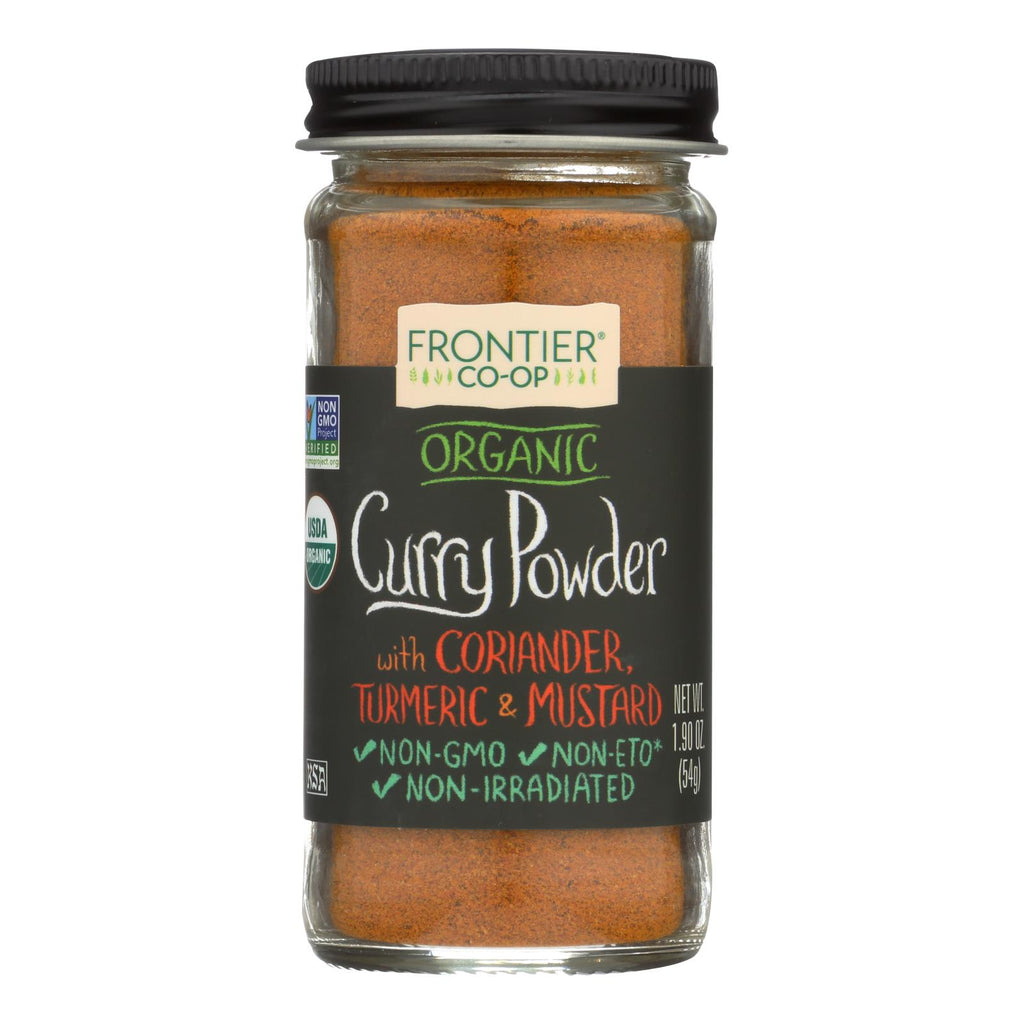 Frontier Herb Curry Powder Seasoning Blend - Organic - 1.90 Oz - Lakehouse Foods