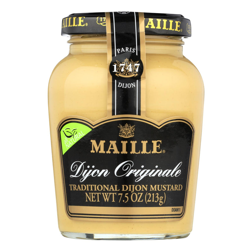 Maille Mustard - Dijon - Origale - Natural - Traditional - 7.5 Oz - Case Of 6 - Lakehouse Foods