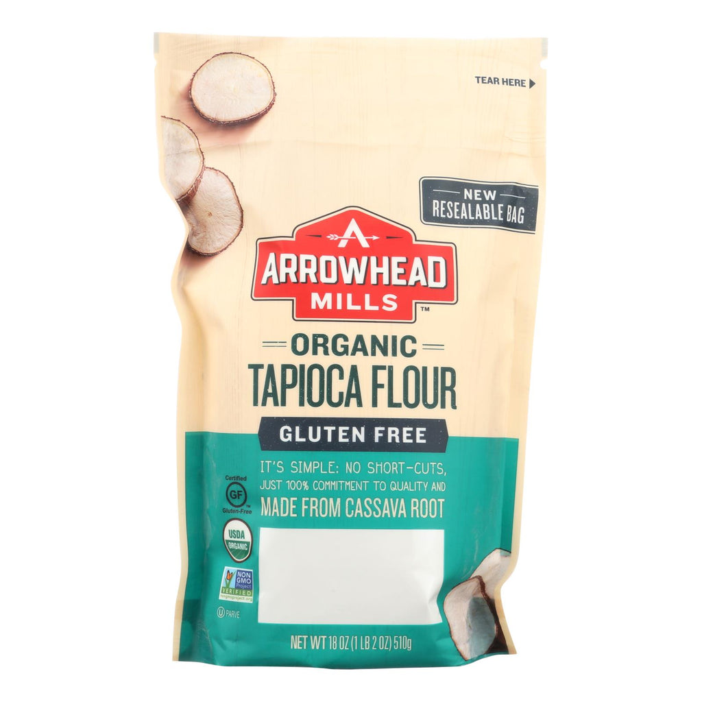 Arrowhead Mills - Organic Tapica Flour - Case Of 6 - 18 Oz. - Lakehouse Foods