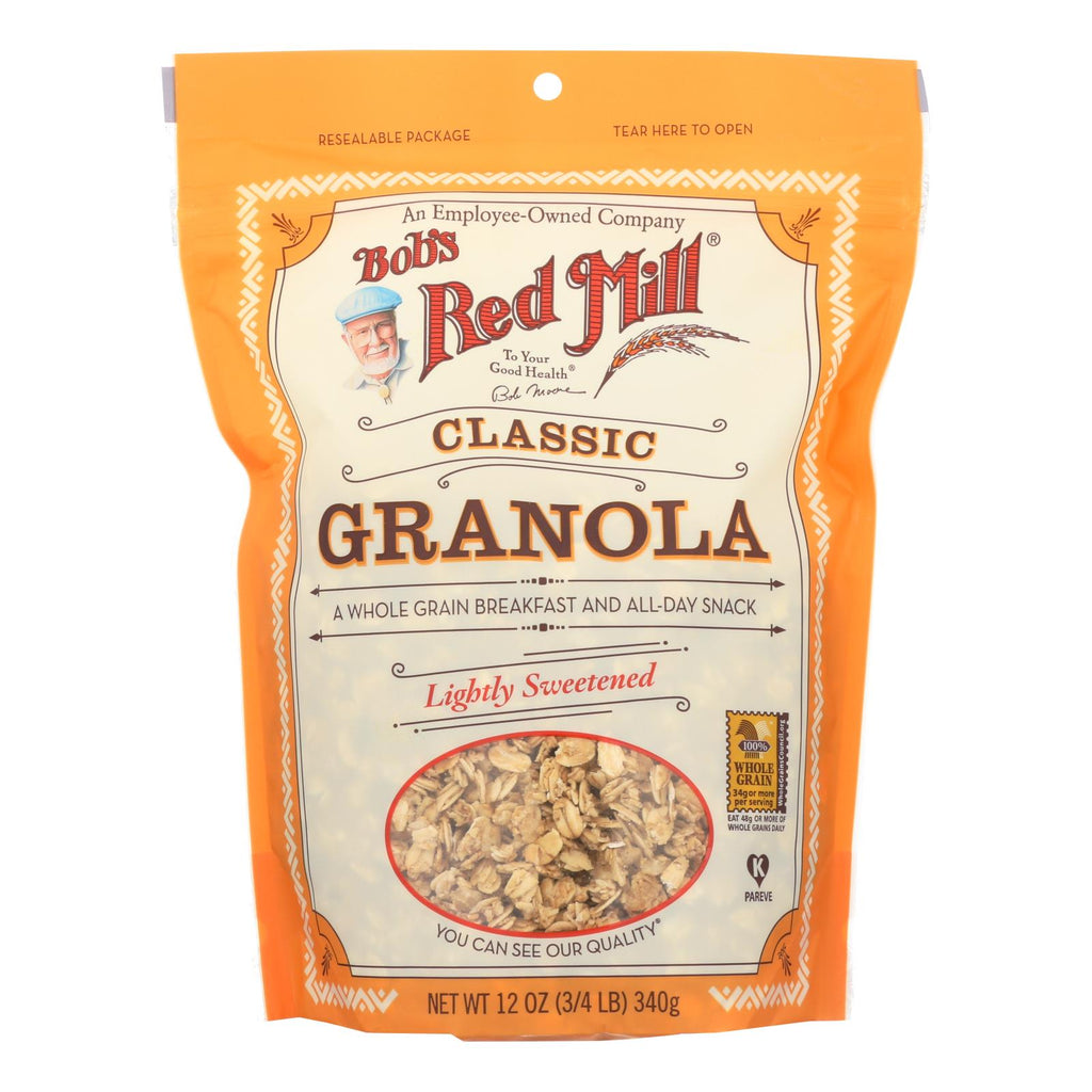 Bob's Red Mill - Natural Whole Grain Granola - 12 Oz - Case Of 4 - Lakehouse Foods