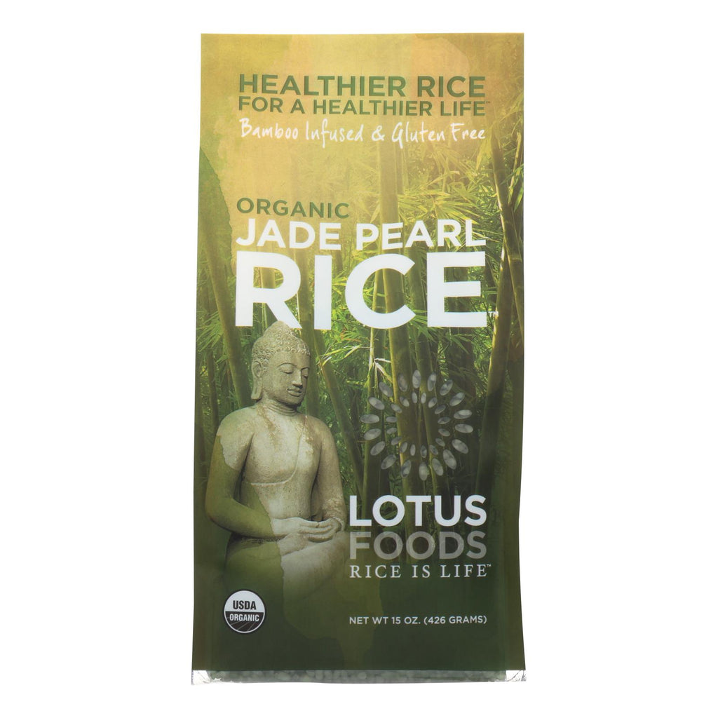 Lotus Foods Organic Jade Pearl Rice - Case Of 6 - 15 Oz. - Lakehouse Foods