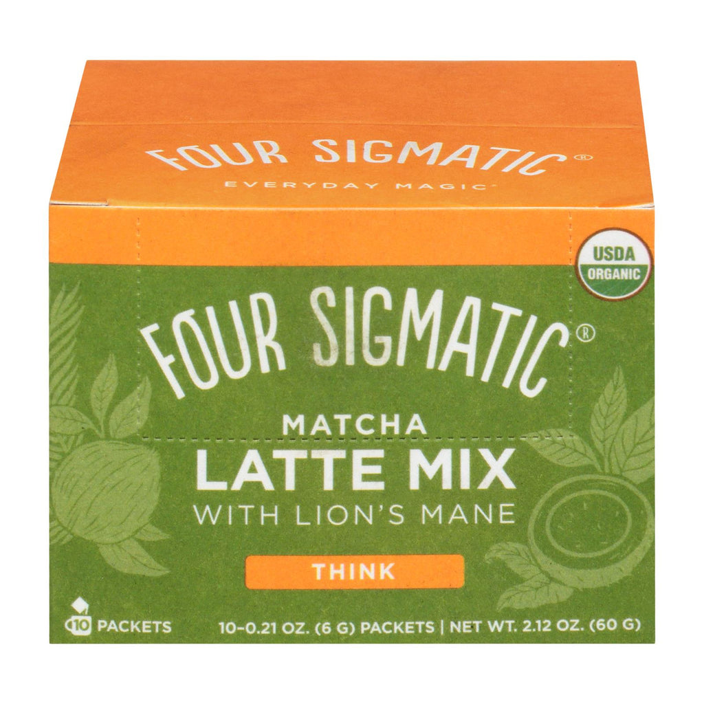 Four Sigmatic - Latte Lions Mane - 1 Each 1-10 Ct - Lakehouse Foods