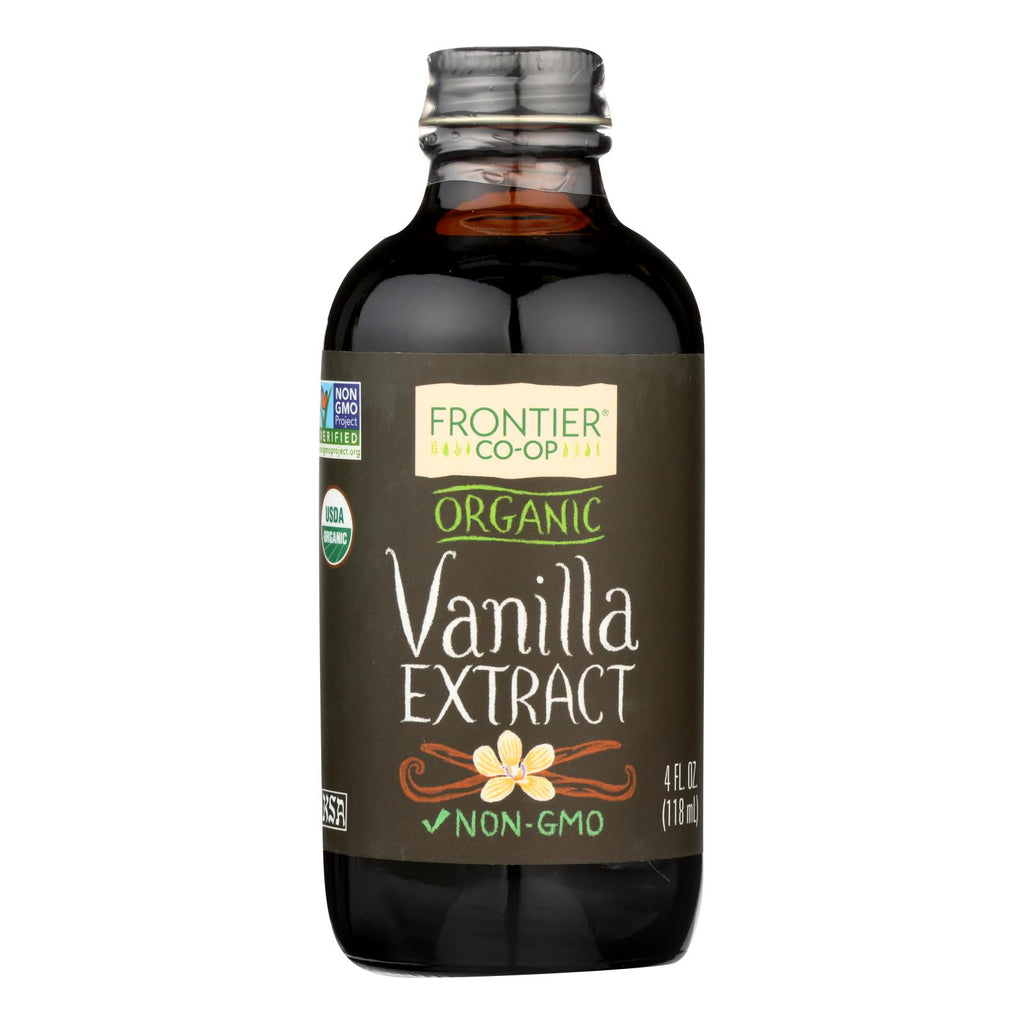 Frontier Herb Vanilla Extract - Organic - 4 Oz - Lakehouse Foods