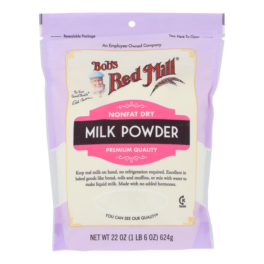 Bob's Red Mill - Milk Powder Non Fat Dry - Case Of 4 - 22 Oz - Lakehouse Foods