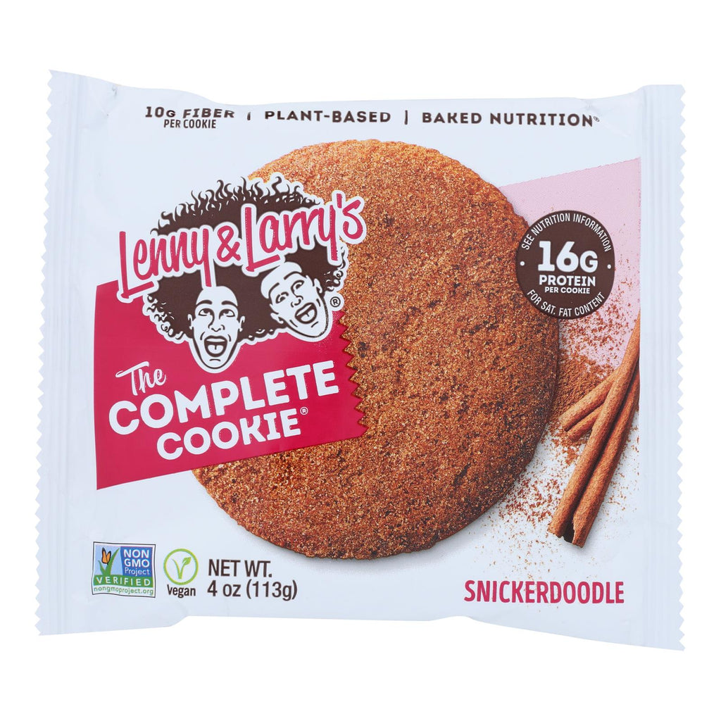 Lenny And Larry's Snickerdoodle Cookie - Cinnamon - Case Of 12 - 4 Oz. - Lakehouse Foods