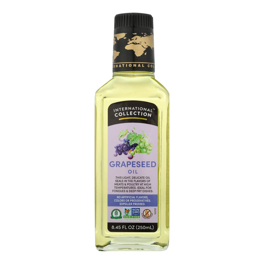 International Collection Grapeseed Oil - Case Of 6 - 8.45 Fl Oz. - Lakehouse Foods