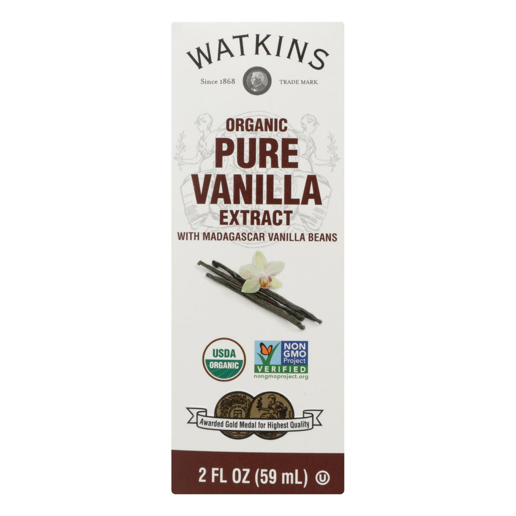 Watkins - Extract Pure Vanilla - 1 Each - 2 Fz - Lakehouse Foods