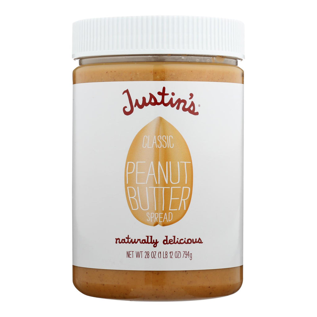 Justin's Nut Butter Peanut Butter - Classic - Case Of 6 - 28 Oz. - Lakehouse Foods