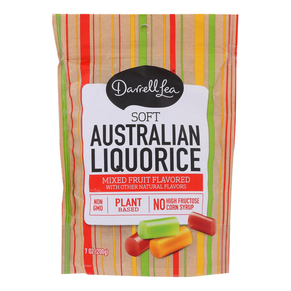 Darrell Lea Soft-eating Liquorice Mixed Flavors  - Case Of 8 - 7 Oz - Lakehouse Foods