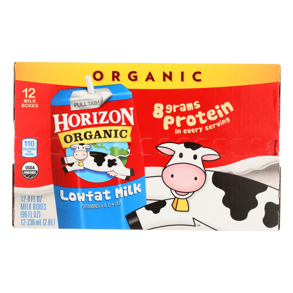 Horizon Organic Dairy Organic Low Fat 1 % Milk - Aseptic - 12-8 Fl Oz - Lakehouse Foods