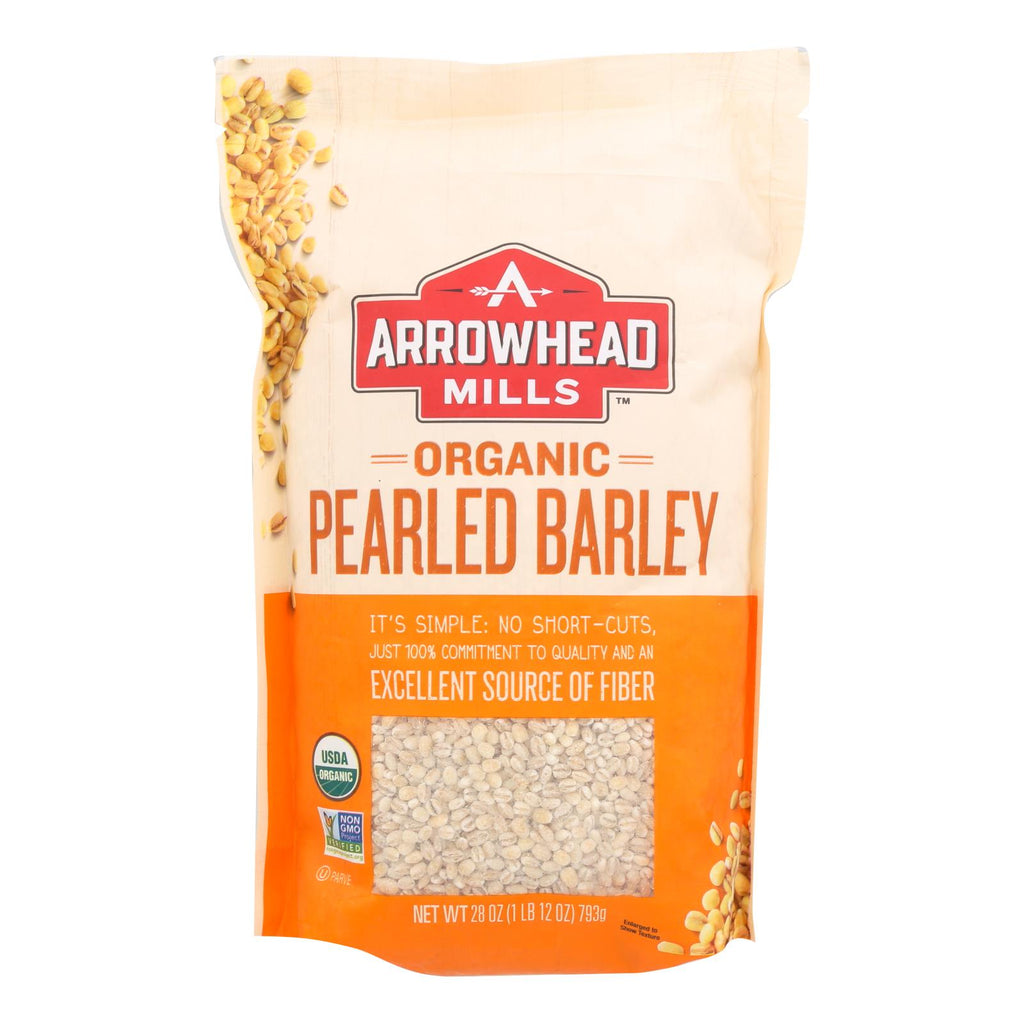 Arrowhead Mills - Organic Barley - Pearled - Case Of 6 - 28 Oz. - Lakehouse Foods