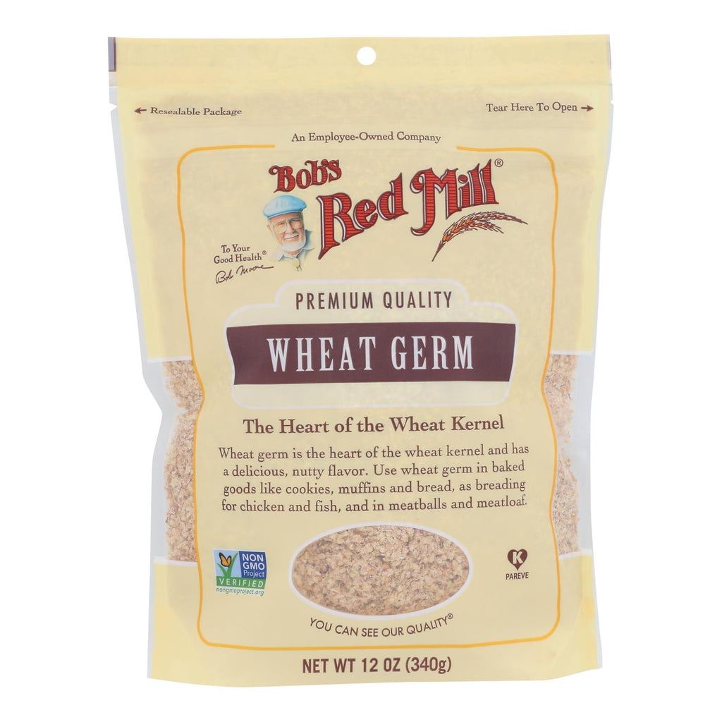 Bob's Red Mill - Cereal Wheat Germ - Case Of 4-12 Oz - Lakehouse Foods