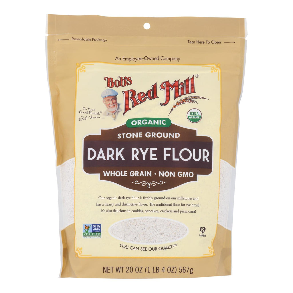 Bob's Red Mill - Rye Dark - Case Of 4 - 20 Oz - Lakehouse Foods