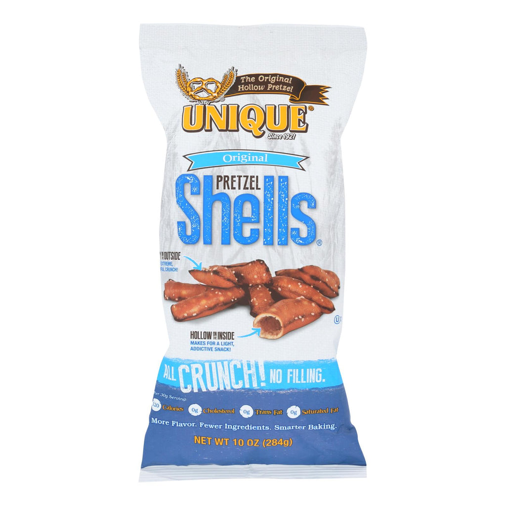 Unique Pretzels - Pretzel Shells - Original - Case Of 12 - 10 Oz. - Lakehouse Foods