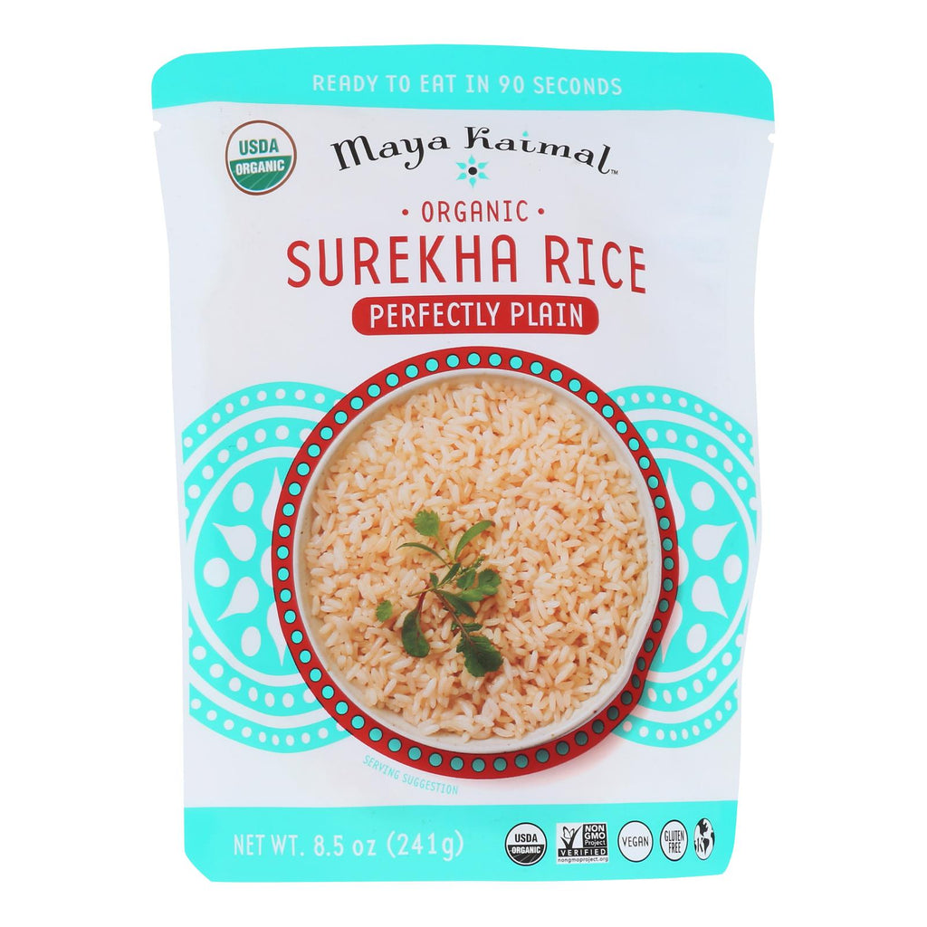 Maya Kaimal - Rice Surekha Plain - Case Of 6 - 8.5 Oz - Lakehouse Foods