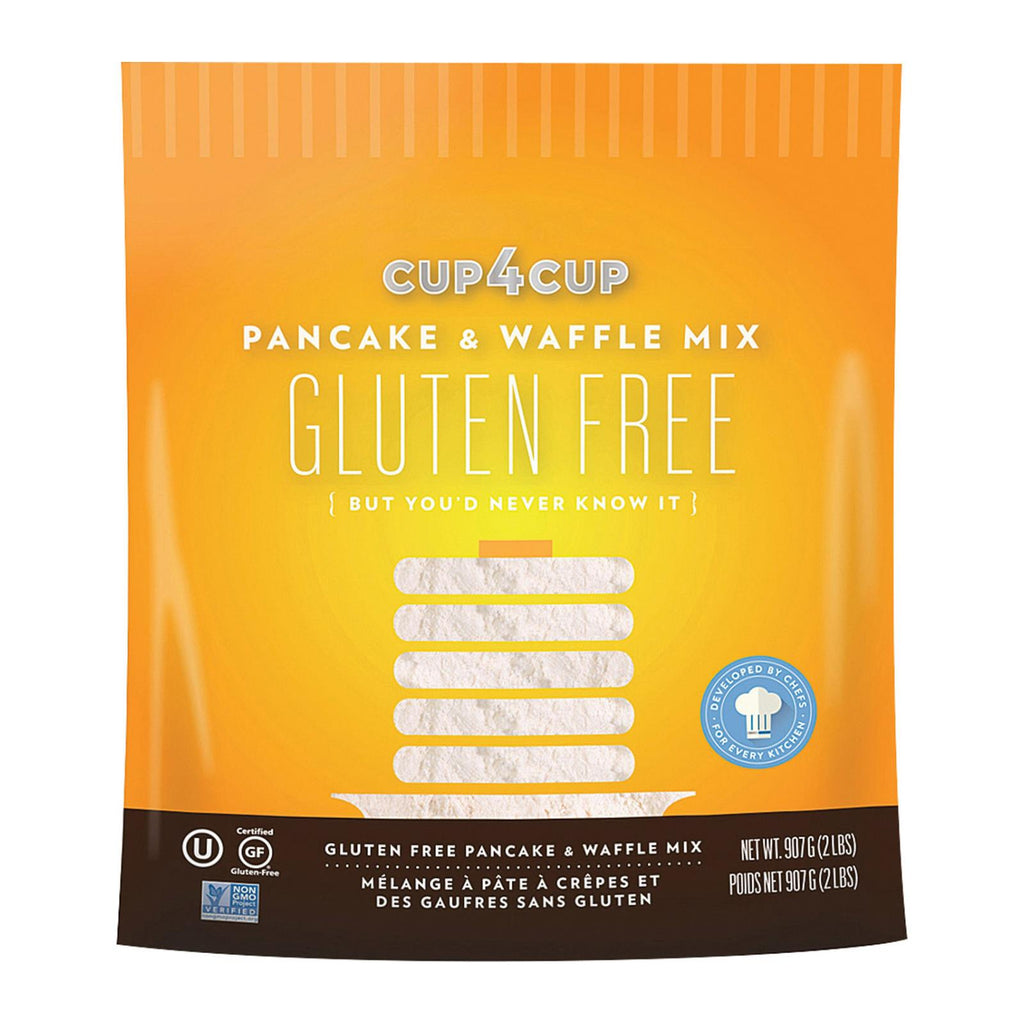 Cup 4 Cup - Gluten Free Baking Mix - Pancake & Waffle - Case Of 6 - 2 Lb. - Lakehouse Foods