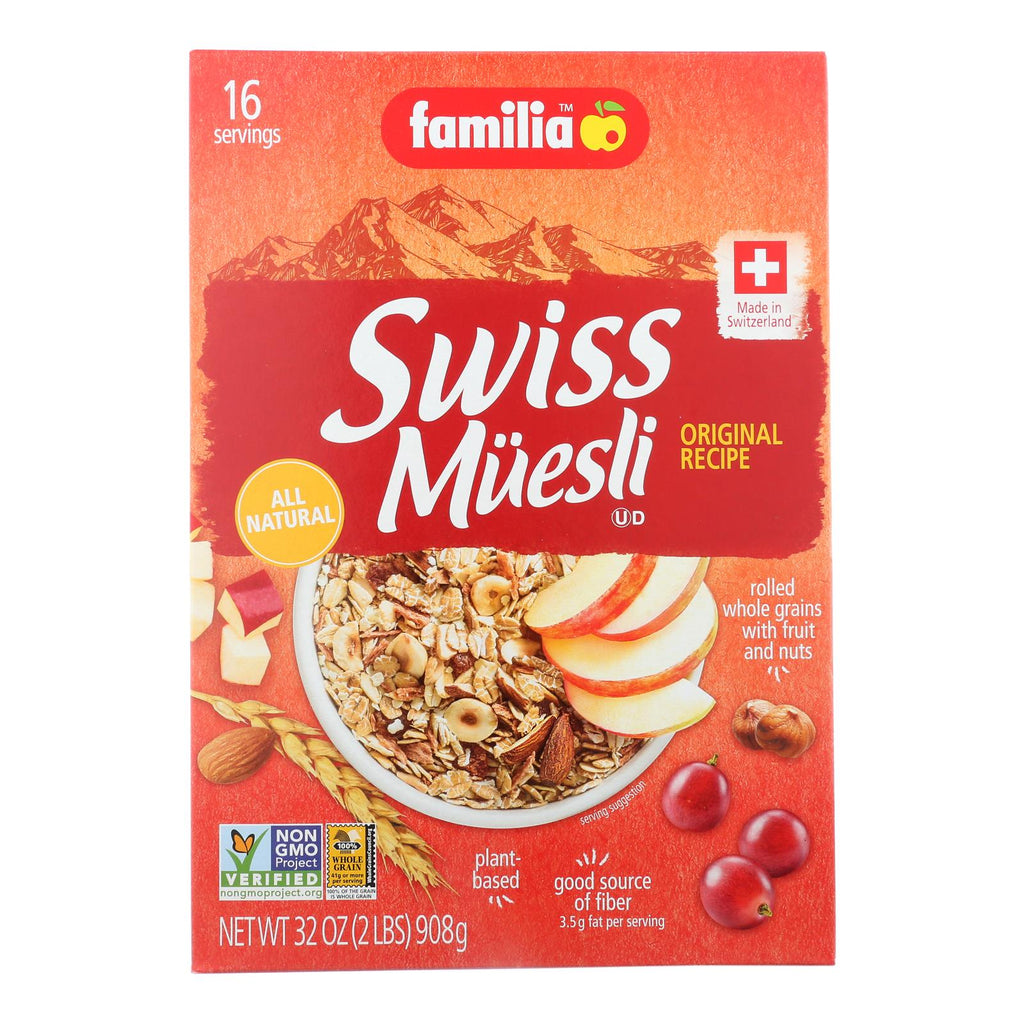 Familia - Muesli Swiss Original - Case Of 6-29 Oz - Lakehouse Foods