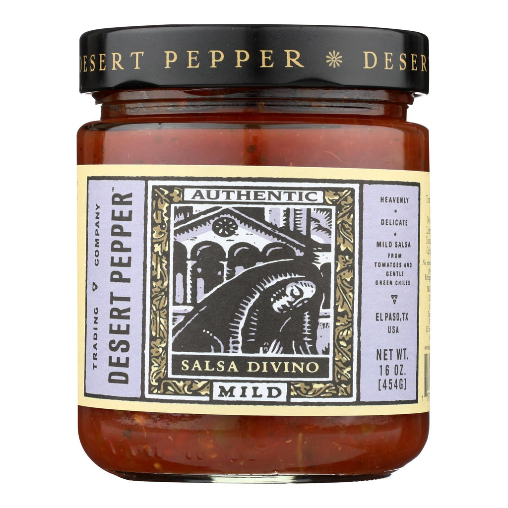 Desert Pepper Trading - Mild Divino Salsa - Case Of 6 - 16 Oz. - Lakehouse Foods