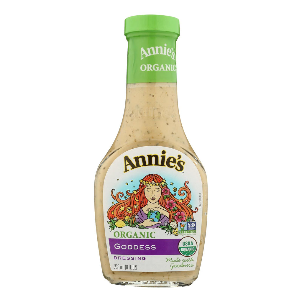 Annie's Naturals Organic Dressing Goddess - Case Of 6 - 8 Fl Oz. - Lakehouse Foods