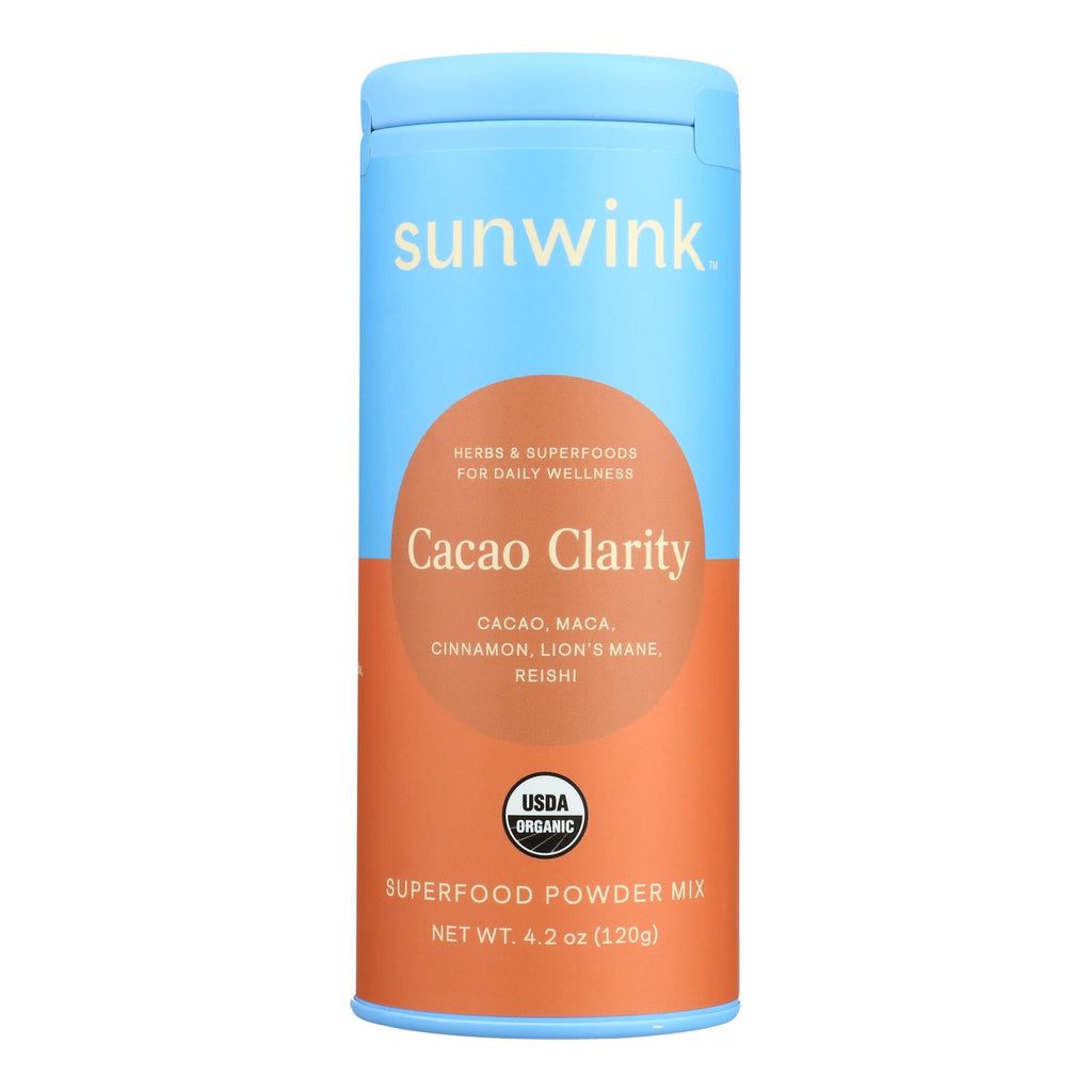 Sunwink - Mix Cacao Clarity Sugar Free - 1 Each 1-4.2 Oz - Lakehouse Foods