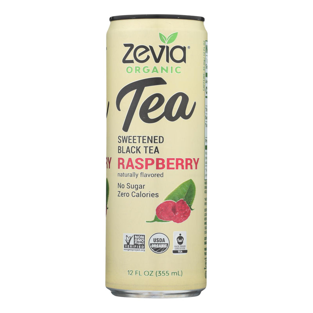 Zevia - Tea Black Raspberry - Case Of 12 - 12 Fz - Lakehouse Foods