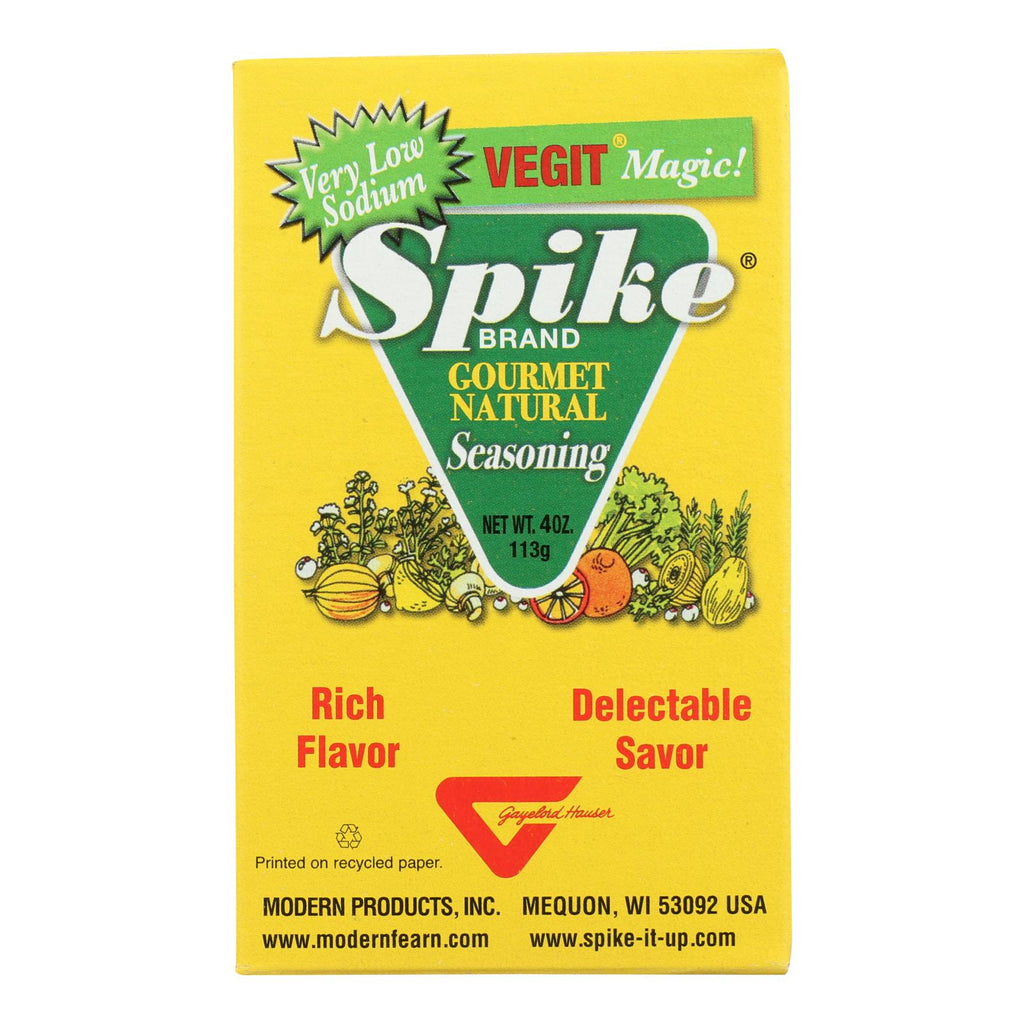 Spike Vegit Seasoning - All Purpose - 4 Oz - Lakehouse Foods
