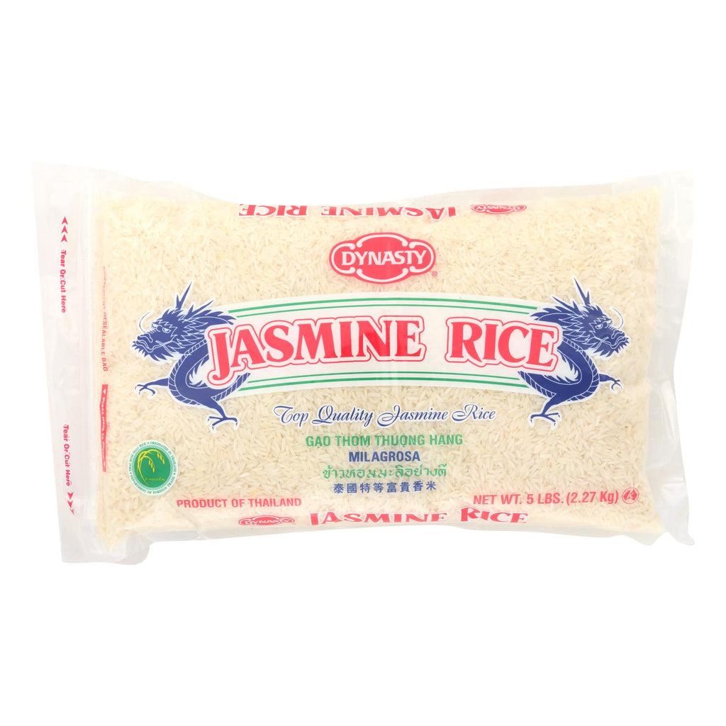 Dynasty Rice - Jasmine - Case Of 6 - 5 Lb. - Lakehouse Foods