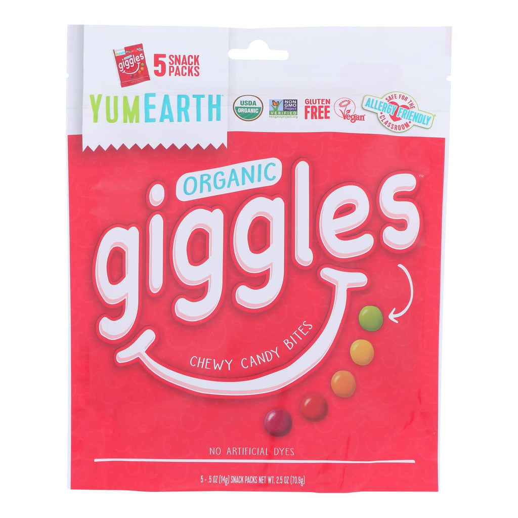 Yumearth - Candy Bag Og2 Giggles - Cs Of 12-5-.5 Oz - Lakehouse Foods