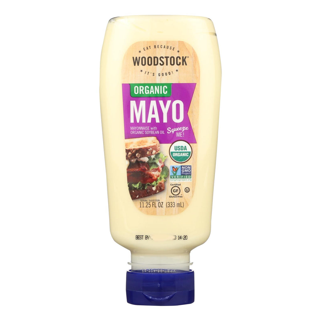 Woodstock Organic Mayo - Case Of 12 - 11.25 Oz - Lakehouse Foods