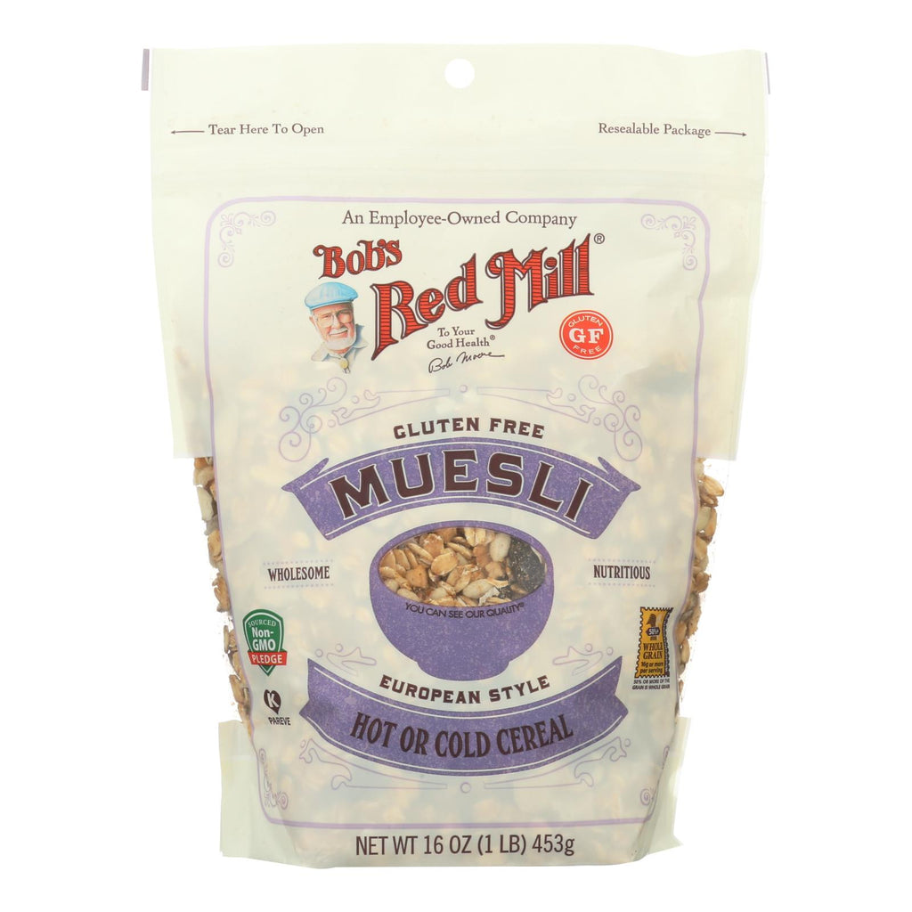 Bob's Red Mill - Muesli Gluten Free - European Style - Case Of 4-16 Oz - Lakehouse Foods