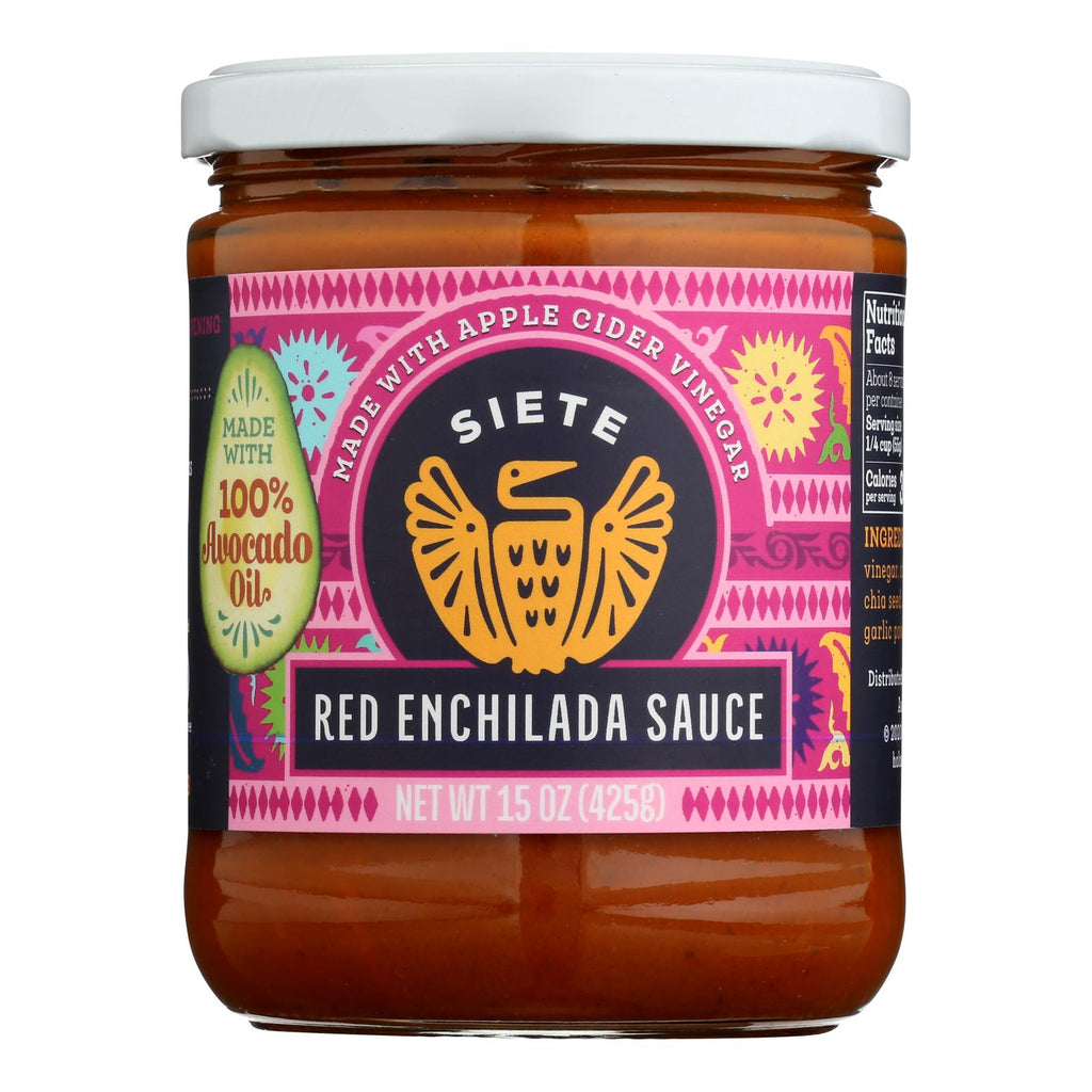 Siete - Sauce Red Enchilada - Case Of 6-16 Oz - Lakehouse Foods