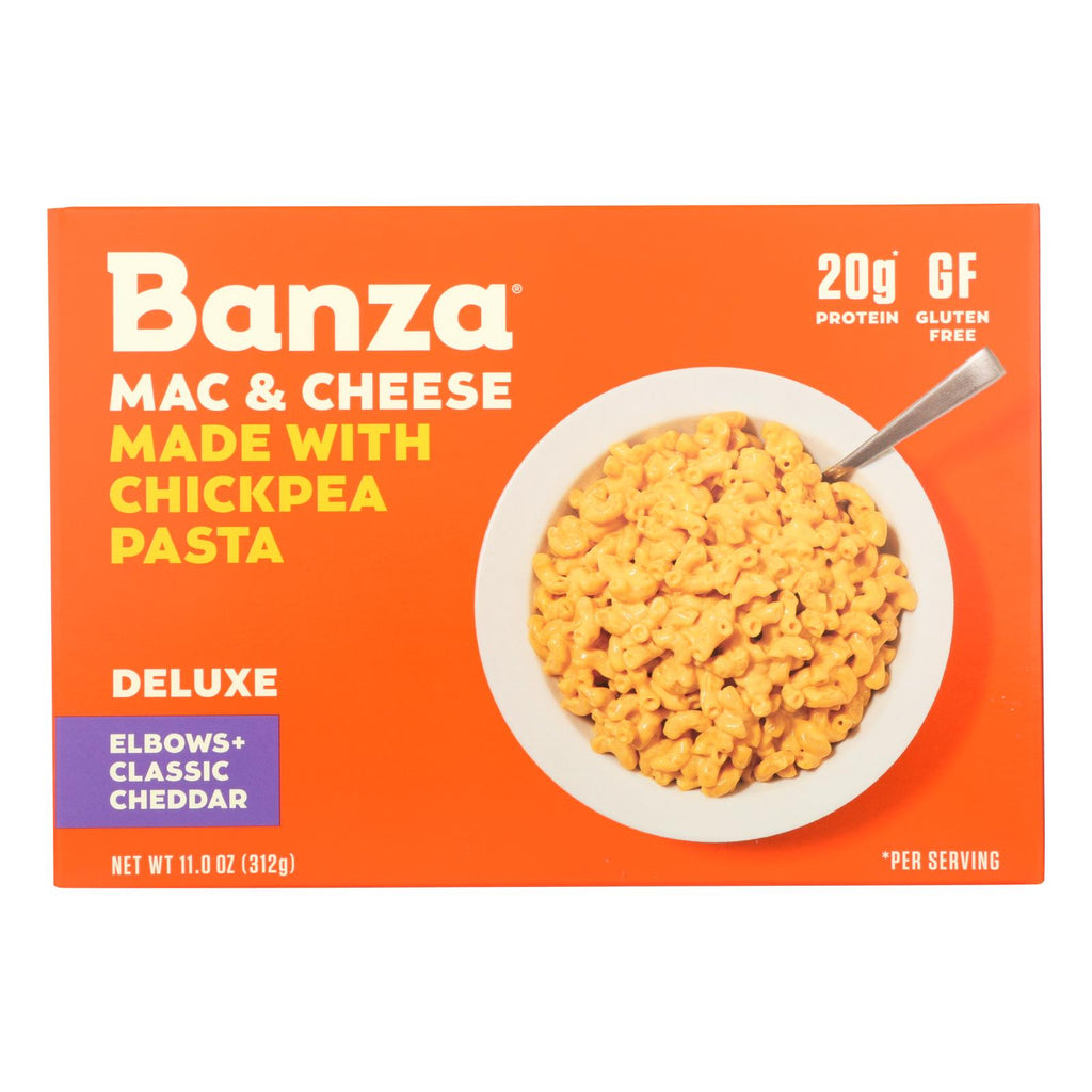 Banza - Mac Cheese Chickpea Chdr - Case Of 6 - 11 Oz - Lakehouse Foods