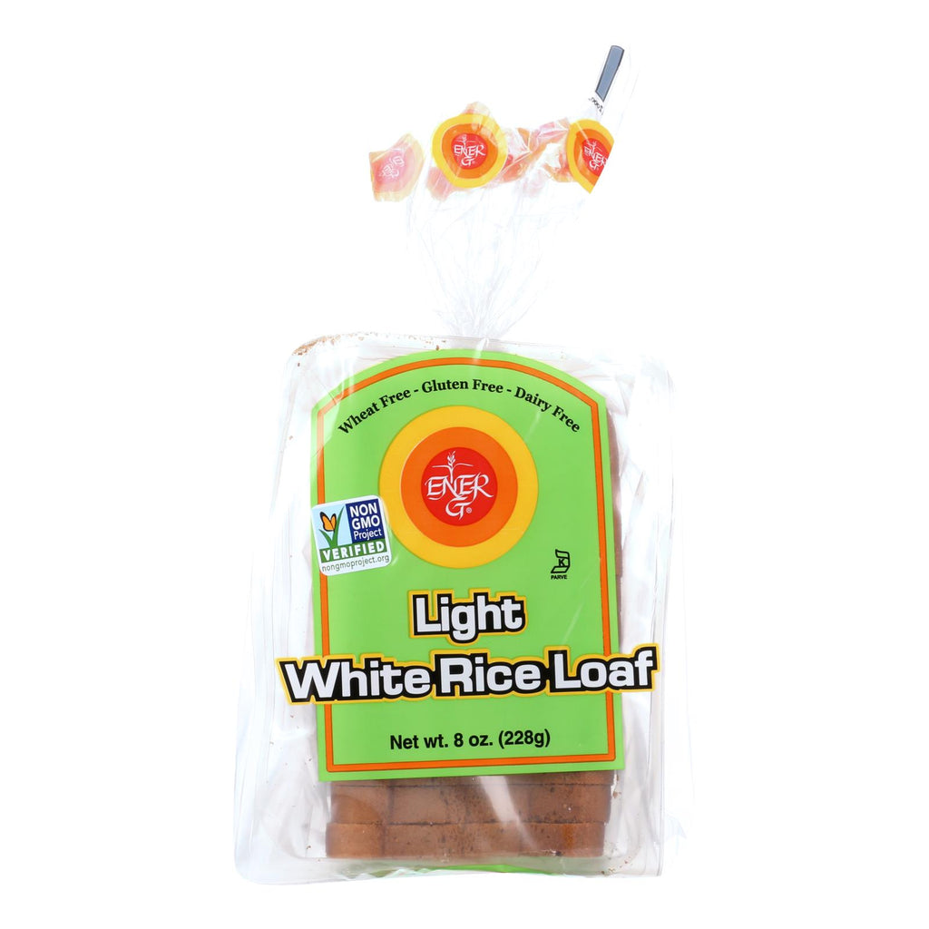 Ener-g Foods - Loaf - Light - White Rice - 8 Oz - Case Of 6 - Lakehouse Foods
