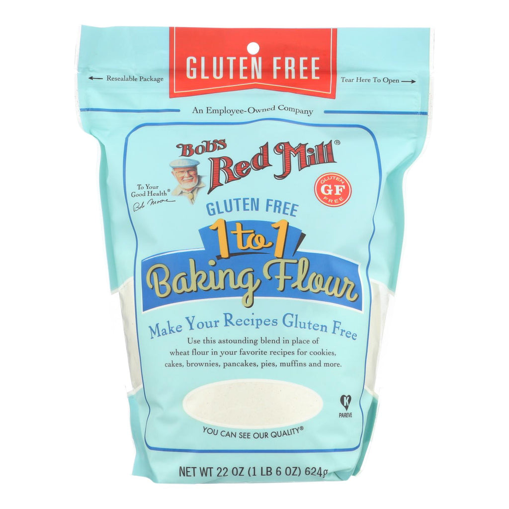 Bob's Red Mill - Baking Flour 1 To 1 - Case Of 4-22 Oz - Lakehouse Foods