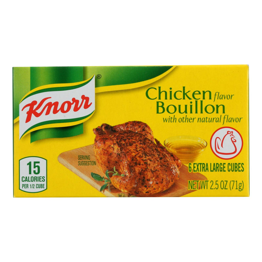 Knorr Bouillon Cubes - Chicken - Extra Large - 2.5 Oz - Case Of 24 - Lakehouse Foods