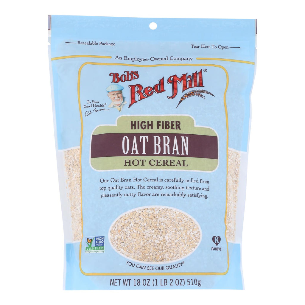 Bob's Red Mill - Oat Bran Hot Cereal - Case Of 4-18 Oz. - Lakehouse Foods
