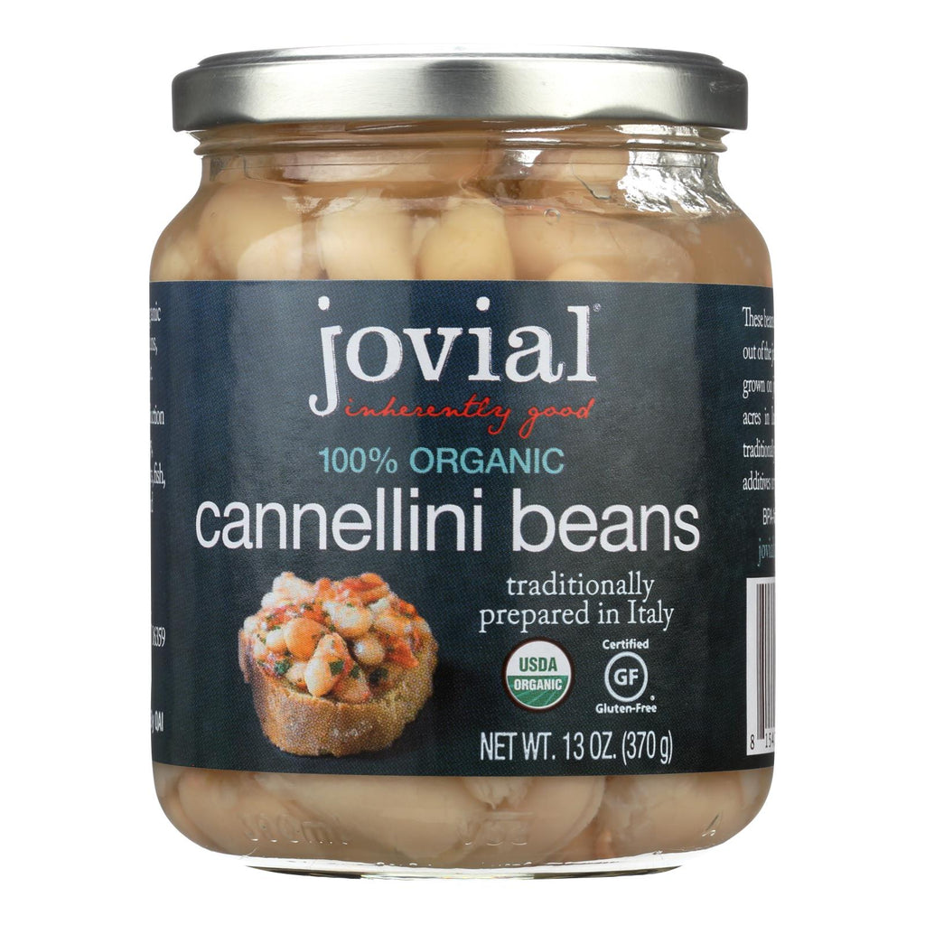 Jovial - 100 Percent Organic Cannellini Beans - Case Of 6 - 13 Oz. - Lakehouse Foods