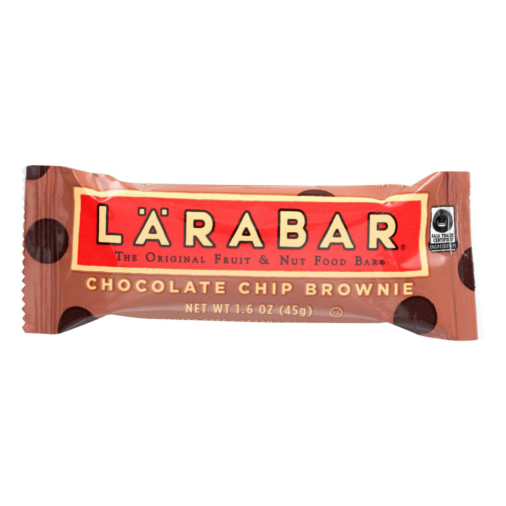 Larabar - Chocolate Chip Brownie - Case Of 16 - 1.6 Oz - Lakehouse Foods