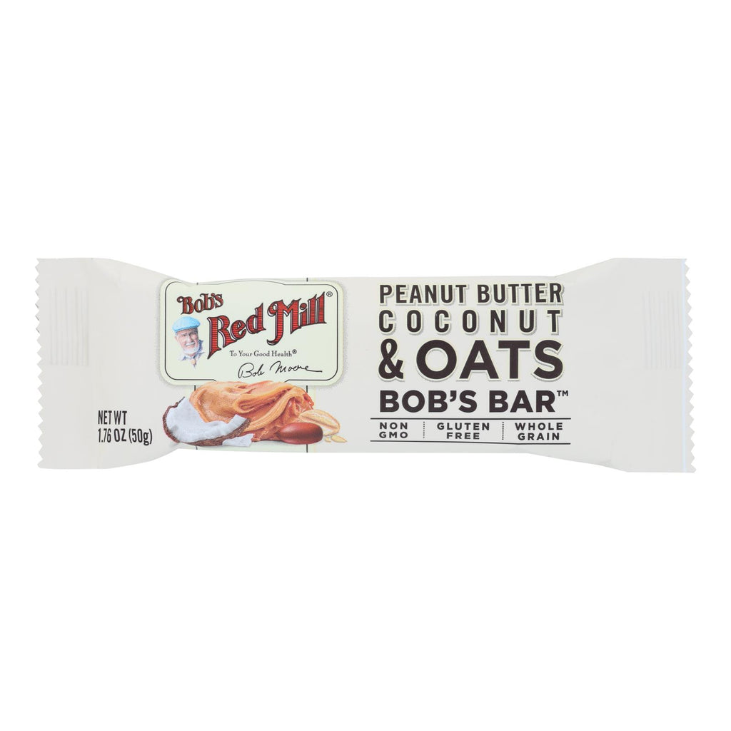 Bob's Red Mill - Bar Pnutbt Coconut Ots - Case Of 12 - 1.76 Oz - Lakehouse Foods